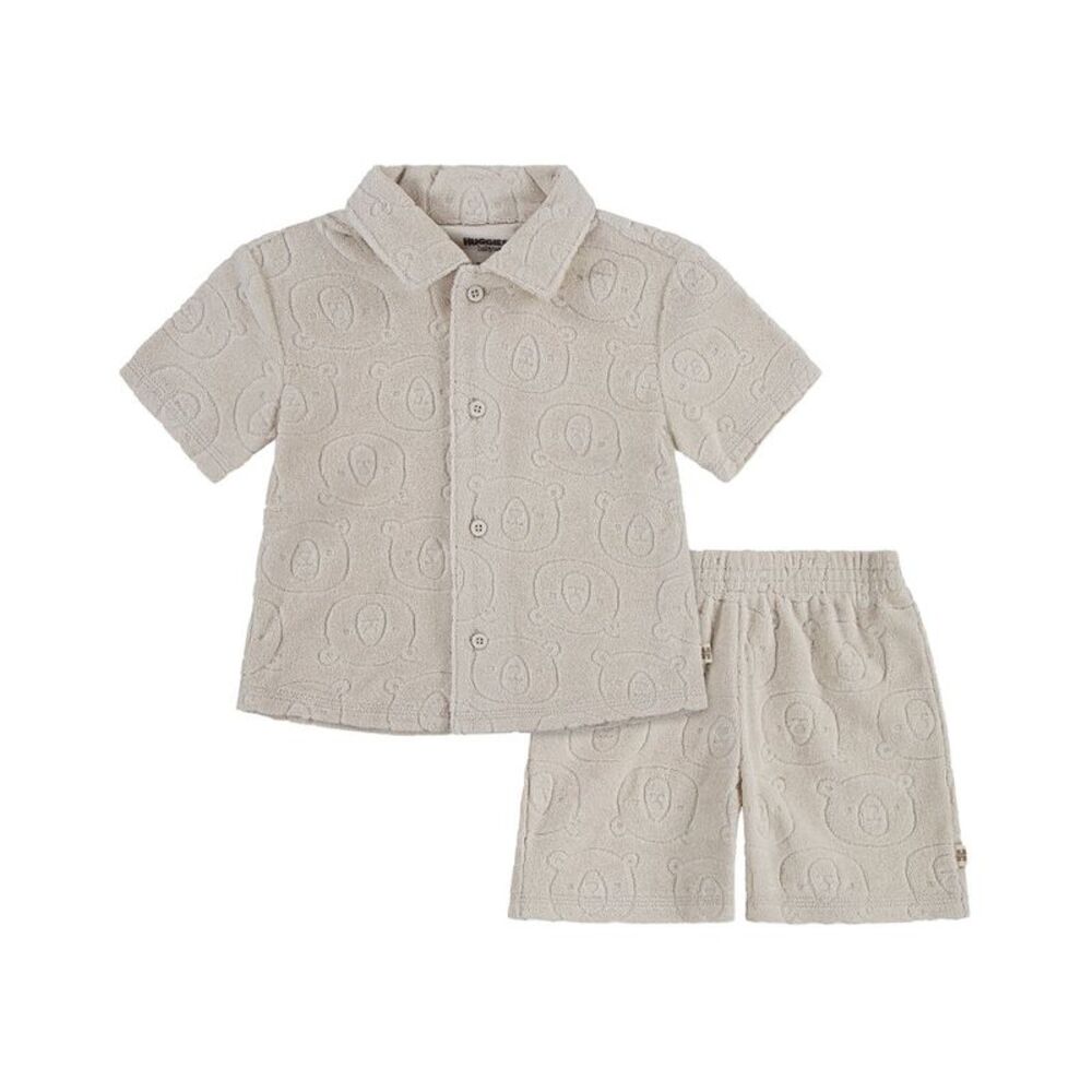 Huggies  2Pc Shirt & Short Set, Brown